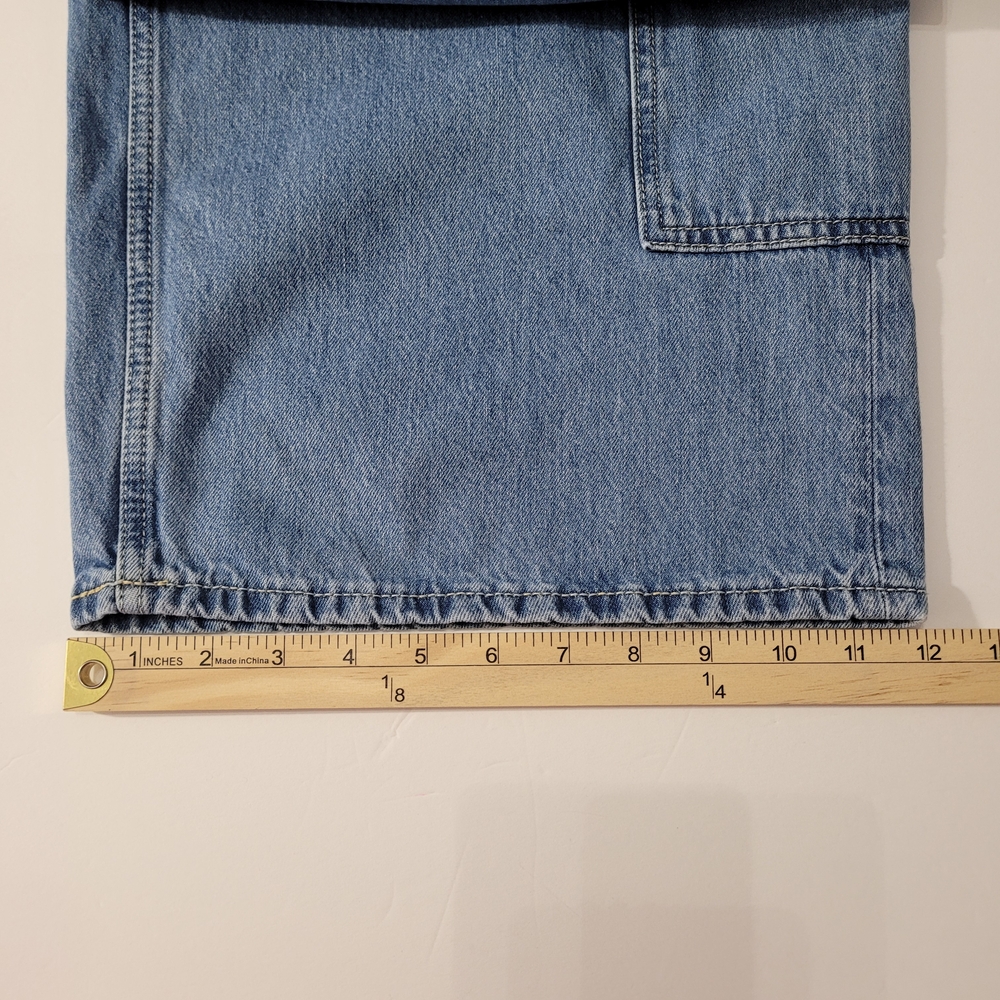 Old Navy Light Blue Drapey Denim Jeans 16 Petite - Picture 9 of 10
